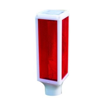 FORLIFE FL-3273 3 Watt Direk Tipi Solar Kırmızı İkaz Lambası