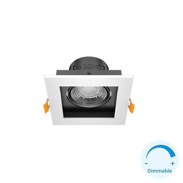 GOYA GY 1742-8 8 Watt Beyaz-Siyah Sıva Altı DİMLİ LED Spot