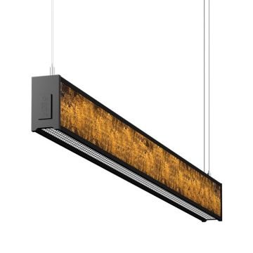 GOYA GY 8046-150 42 Watt 150 cm Oxide Gold Desenli Lineer Sarkıt Armatür