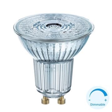 OSRAM 5.5 Watt Mercekli Dimli LED GU10 Ampul - Sarı Işık (2700K