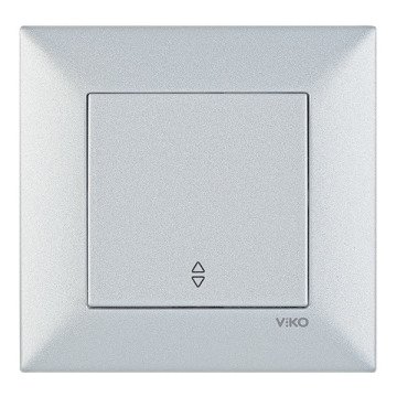 VİKO Novella/Trenda 92605004 Vavien Düğmesi [Gümüş]