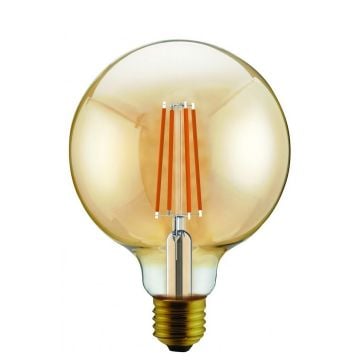 K2 GLOBAL KES617 4 Watt G95 LED Rustik Glop Ampul - Sarı Işık (2700K)