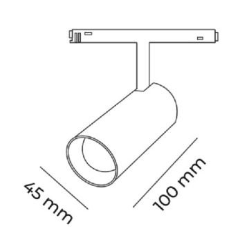 MOLLED MOL6025 7 Watt LED Magnet Ray Spot