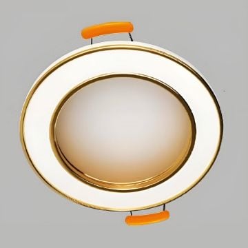 YCL YC 710 Beyaz-Gold Kasa Sıva Altı Downlight Armatür