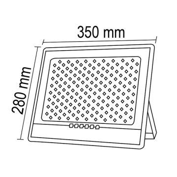 FORLIFE FL-3149 400 Watt Solar Projektör - Beyaz Işık (6500K)