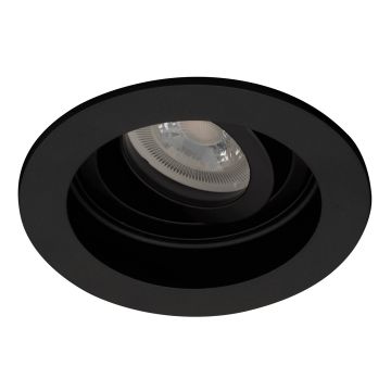 goldX ZE780-BK Siyah Sıva Altı Yuvarlak Spot Kasası