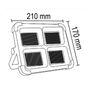 FORLIFE FL-3239 60 Watt Solar Projektör