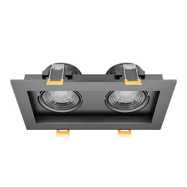GOYA GY 1743-8 2x8 Watt Siyah Sıva Altı İkili LED Spot