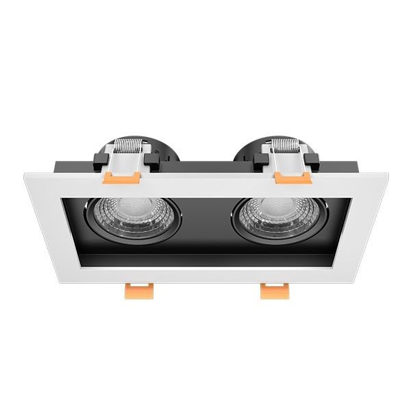 GOYA GY 1743-8 2x8 Watt Beyaz-Siyah Sıva Altı İkili LED Spot