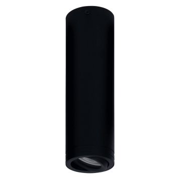 goldX ZE028 7x24 cm Siyah/Beyaz Sıva Üstü Silindir Spot (GU10 Duylu)