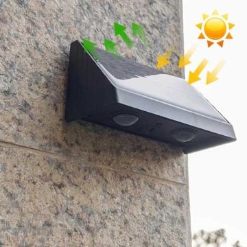 ACK AG60-05801 2 Watt Tek Yönlü Solar Aplik - Gün Işığı (3000K)