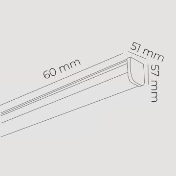 MOLLED MOL311 35 Watt 60 cm Nemliyer LED Etanj - IP65 (SAMSUNG/OSRAM LED & PHILIPS/TRIDONIC Driver)