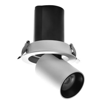 MOLLED MOL5012 30 Watt Siyah Kasa Hareketli LED Mağaza Spotu (SAMSUNG/OSRAM LED & EAGLERISE/PHILIPS/LIFUD Driver)