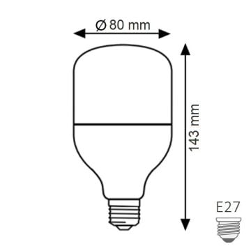 K2 GLOBAL KES130 20 Watt Torch LED Ampul