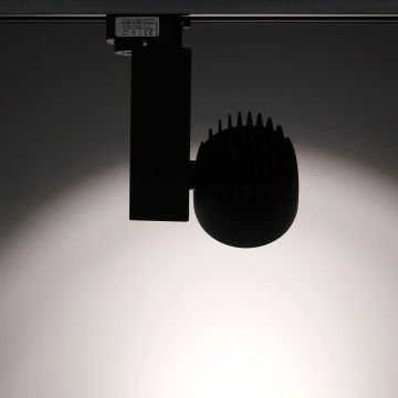 ACK AD30-14701 40 Watt Siyah Kasa LED Ray Spot - OSRAM LED & OSRAM/PHILIPS Driver - Gün Işığı (3000K)