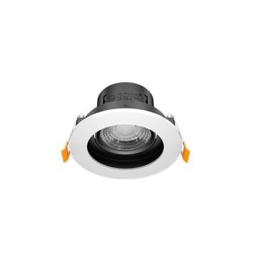 GOYA GY 1741-8 8 Watt Beyaz-Siyah Sıva Altı Yuvarlak LED Spot