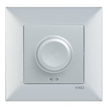 VİKO 92605084-P Pro Rotatif Dimmer Düğmesi [Gümüş]