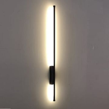 MOLLED MOL8335 21 Watt Siyah/Beyaz Kasa 100 cm LED Çubuk Aplik - Gün Işığı (3000K)