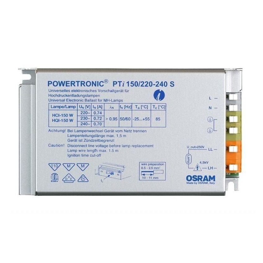 OSRAM PTI 150W/220-240 S Elektronik Balast