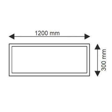 K2 GLOBAL GDL425 40 Watt 30x120 Backlight LED Panel