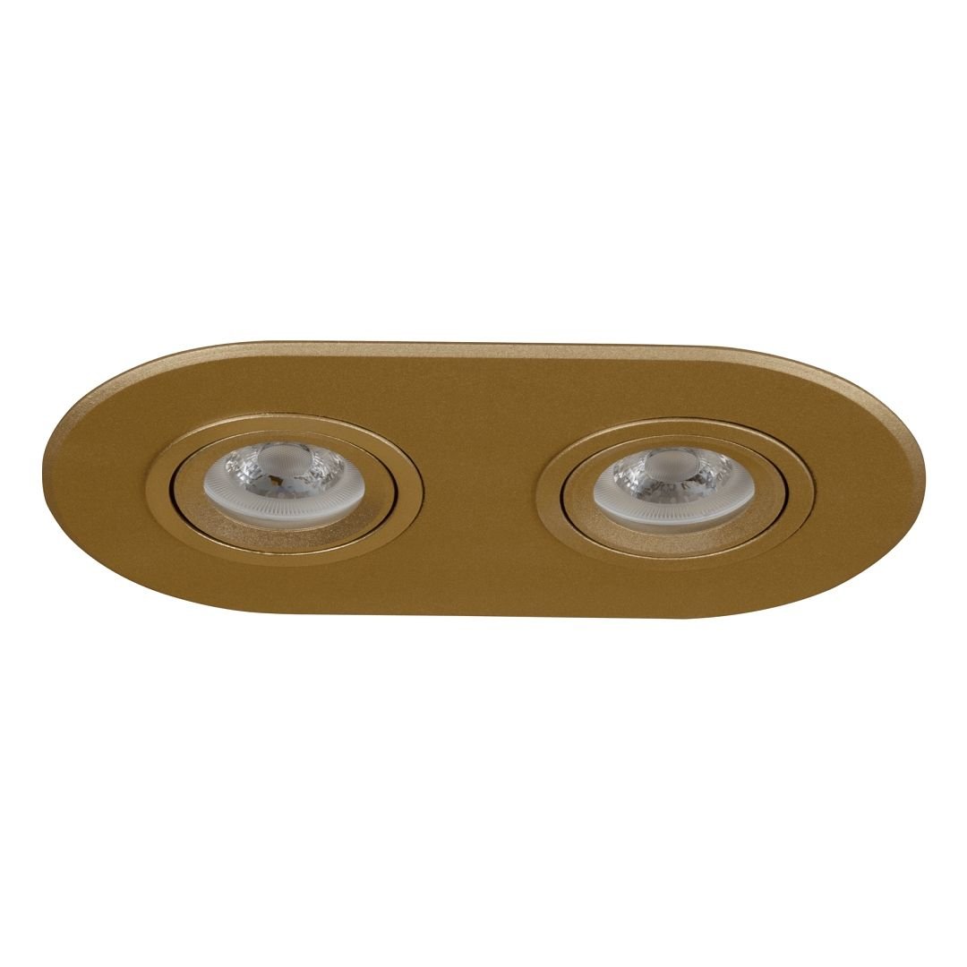 goldX ZE1001-18 2x12 Watt Gold Sıva Altı LED Spot (SAMSUNG LED & EAGLERISE Driver)