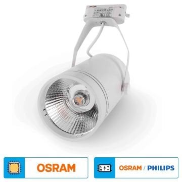 ACK AD30-11930 30 Watt Beyaz Kasa LED Ray Spot - OSRAM LED & OSRAM/PHILIPS Driver - Beyaz Işık (6500K)