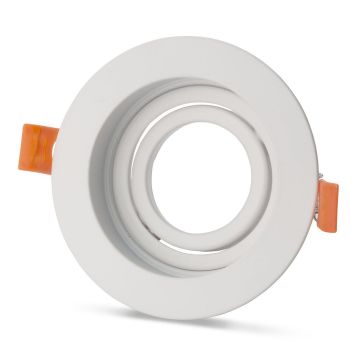 NOAS YL60-1663 Amazon Sıva Altı Beyaz Yuvarlak Spot Kasası (Metal)