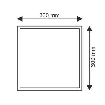 K2 GLOBAL KDL414 18 Watt 30x30 Sıva Altı Backlight LED Panel