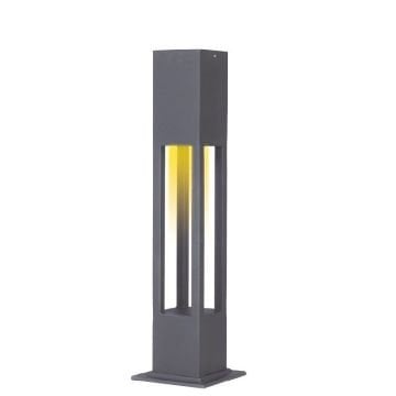 ACK AG43-06201 Bella 6 Watt 50 cm LED Bollard Armatür - Gün Işığı (3000K) - Metal Gövde