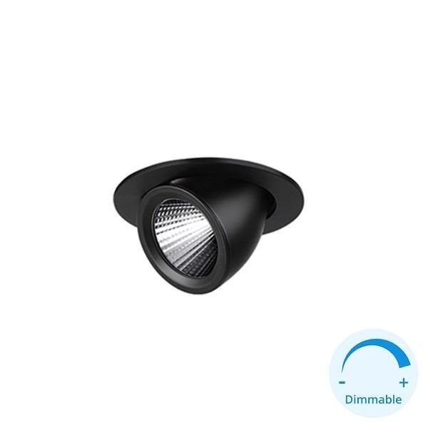 GOYA GY 3030-8 Beyaz Kasa 8 Watt Dimli LED Salyangoz Spot (SAMSUNG LED)