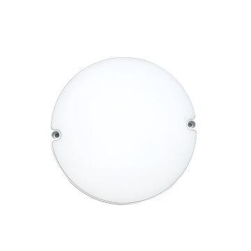 HELIOS HS 5846 12 Watt Yuvarlak Beyaz Dış Mekan LED Aplik - IP65 - Gün Işığı (3200K)