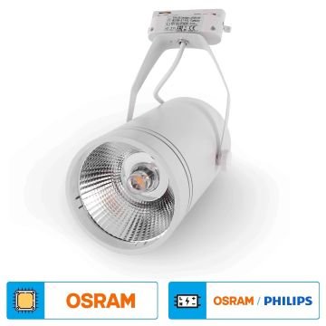 ACK AD30-11900 30 Watt Beyaz Kasa LED Ray Spot - OSRAM LED & OSRAM/PHILIPS Driver - Gün Işığı (3000K)