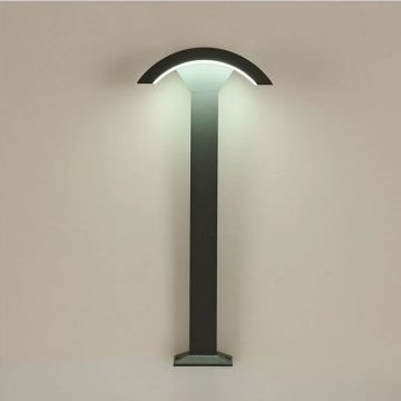 HOROZ 076-058-0004 DYNAMIC 24 Watt 80 cm Siyah LED Bollard Armatür (Metal Kasa)