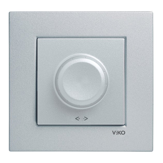 VİKO Novella/Trenda 92605020 Rotatif Dimmer Düğmesi [Gümüş]