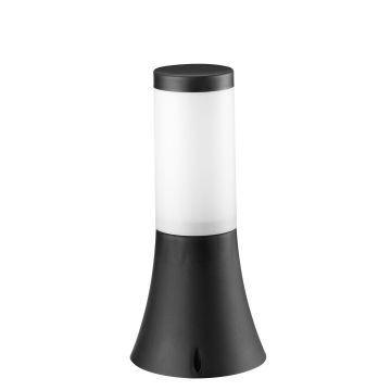 HOROZ 400-000-121 ORKİDE 33 cm Siyah Bollard Armatür (Plastik Kasa)