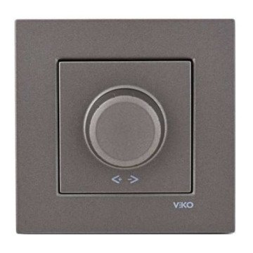 VİKO 92605320 Rotatif Dimmer Düğmesi [Antrasit]