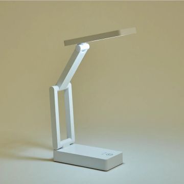 ACK AF11-10019 Dimli ve Dokunmatik Şarjlı LED Masa Lambası - 3 Işık Renkli (Beyaz + Ilık Beyaz + Gün Işığı)