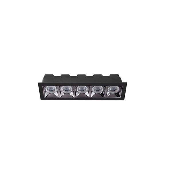GOYA GY 5108 5x2 Watt Siyah Mini LED Spot