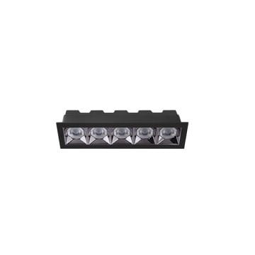 GOYA GY 5108 5x2 Watt Siyah Mini LED Spot