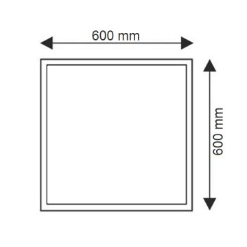 K2 GLOBAL HAN013A 60x60 Panel Kasası (Yekpare)