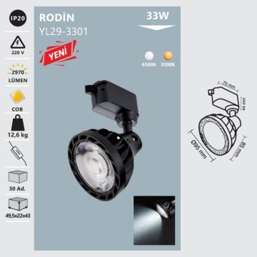 NOAS YL29-3301 33 Watt LED Ray Spot