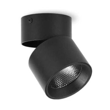CATA CT-5332 Göcek 20 Watt Siyah Sıva Üstü Hareketli LED Spot - Ilık Beyaz (4000K)