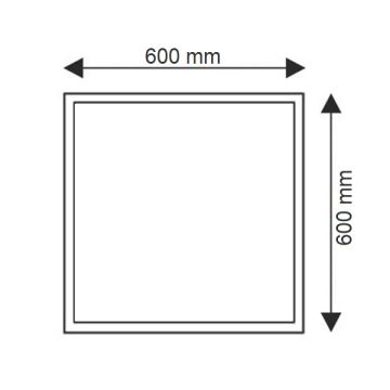 K2 GLOBAL HAN013B 60x60 LED Panel Kasası (Demonte)