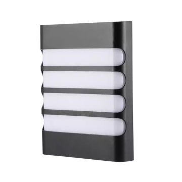 HELIOS HS 5835 24 Watt Siyah Dış Mekan LED Aplik - Gün Işığı (3200K) - IP65