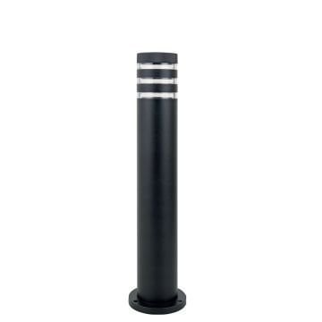 HOROZ 075-018-0003 PALMERA 50 cm Siyah Bollard Armatür (Metal Kasa)