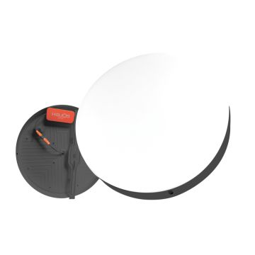 HELIOS HS1074 48 Watt Siyah Kasa Sıva Üstü Yuvarlak LED Panel