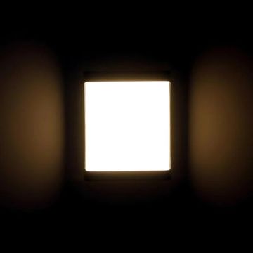 HELIOS HS 5837 24 Watt Siyah Dış Mekan LED Aplik - Gün Işığı (3200K) - IP65