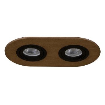 goldX ZE1001-15 2x12 Watt Bronz Eskitme Sıva Altı LED Spot