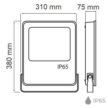 HOROZ 068-006-0150 150 Watt LED Projektör - Beyaz Işık (6400K)