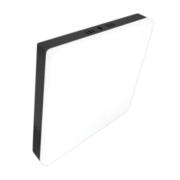 HELIOS HS1075 48 Watt Siyah Kasa Sıva Üstü Kare LED Panel